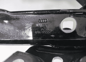 Zawias zawiasy maski lewy prawy komplet audi A1 ii 82A 2019-2024 4