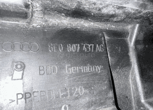 Zderzak przód przedni audi A4 B7 8E0 2004- 8E0807437AG oryginał cały 7