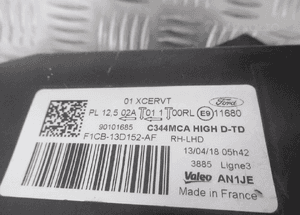 Lampa przednia przód prawa ford c-max ii 2 lift 2014-2019 rok 15