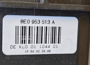 Audi A4 B6 B7 A6 C6 przełącznik pod kierownicę świateł kierunkowskazów  tempomatu4E0953521A  4E0953521E 6
