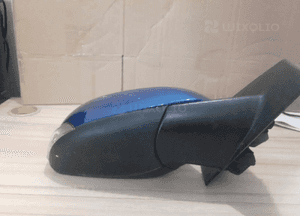 Lusterko prawe renault megane 3 5-DRZWIOWE 7PIN terna niebieskie 4