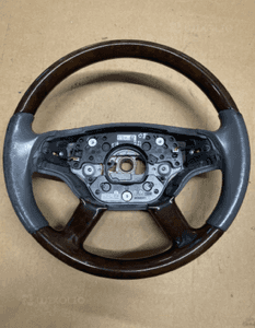 MERCEDES s 221 cl 216 kierownica drewniana skóra PRZED LIFT 1