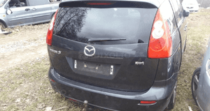 Mazda 5 05-10 wypełnienia bagażnika schowek półka 4