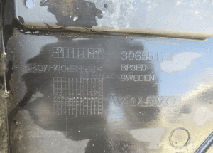 Osłona zderzaka płyta pod zderzak volvo S80 ii V70 iii 2006- 7
