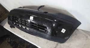 Zderzak przód przedni do volkswagen golf iv 4 spryskiwacze lamp xenon L041 czarny 3