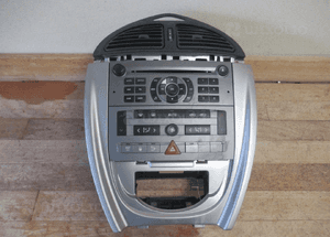 Radio panel nawiewu ramka citroen C5 i 2001-2008 5