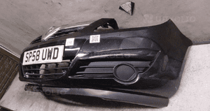 Zderzak przód przedni do opel corsa d grill Z20R czarny 3