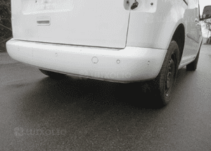 Zderzak tył tylny vw caddy 3 iii lift LB9A krótki 2010-2015 rok 3