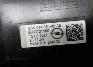 Opel mokka mokka-e ii b lampa tył tylna lampy kpl 13