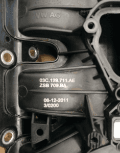 VW Golf VI Seat Audi 1.4TSI kolektor ssacy CAV 2