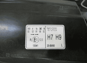 Volvo V70 XC70 S80 zwykła zamiennik tyc lampa lewa przednia lewy przód 8
