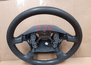 #KIEROWNICA MAZDA PREMACY 99-01r SZARA JASNA SKÓRA SKÓRZANA MULTI MULTIFUNKCJA (Lok. 256) 1