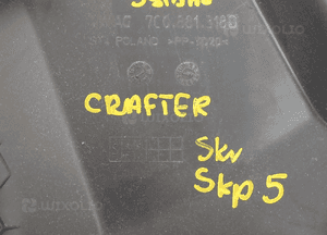 OSŁONA PRAWA FOTELA PRAWEGO CRAFTER  7C0881318D 5
