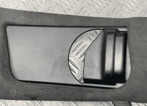 Mercedes W221 poszycie osłona słupka prawe alcantara A2216921222 4