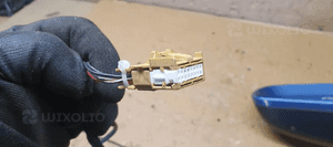 Lusterko lewe Audi A4 B6 5 PIN Europa LZ5W 6