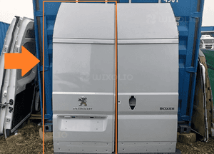 Drzwi tylne tył H3 lewe ducato jumper boxer movano 06-24 1