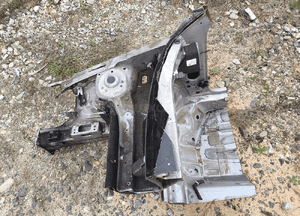 Vw passat B8 ćwiartka przednia prawa fartuch prawy przód 4