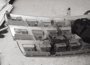 Mercedes ml W164 lift atrapa grill A1648801985 7