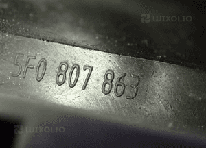 Ślizg zderzak tył seat leon iii 5F0807863 radom 3