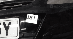 } ZDERZAK PRZÓD PRZEDNI OPEL CORSA D CZARNY Z20R HALOGENY 2