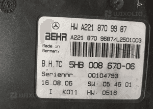 MERCEDES s 221 cl 216 moduł STEROWNIK KLIMATYZACJI 5