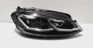 Reflektor prawy full led vw golf vii lift r europa 2
