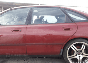 Mazda 626 GE 92-97 HB Drzwi Lewy Szyba Lewe tylne 1