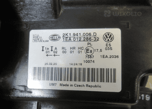 Lampa przednia przód lewa prawa vw caddy iii lift 2015-2020 12