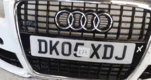 Zderzak przód przedni do audi A4 B7 s-line halogeny biały LY9C 2