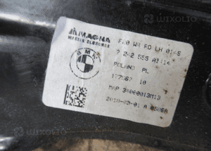 Podnośnik mechanizm szyb silniczek lewy tył bmw 1 F20 5