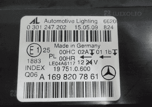 Lampa prawa przednia mercedes b-klasa W245 lift 2008-2011 5