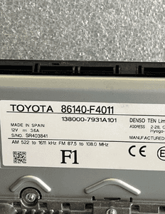 Ekran wyswietlacz toyota chr 86140-F4011 org 4
