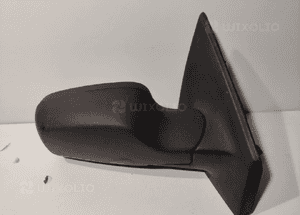 Lusterko prawe renault clio iii  6 pin czarny mat 1