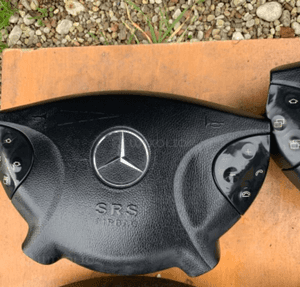 MERCEDES e211 g 463 poduszka air bag  kierowcy czarna szara beżowa ORYGINAŁ 6