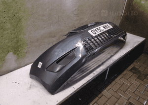 Zderzak przód przedni ford focus MK.2 2 ii lift fl H4 szary grafit halogeny 3