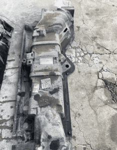 MERCEDES A 169 b 245 osłona podwozia wydechu wnęki koła zapasowego dolna 6