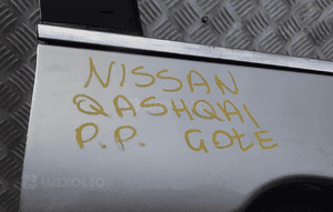 Drzwi prawy przód nissan qashqai ii 2016 rok kolor szary gołe. zamek, mechanizm szyby do kupienia osobno 4