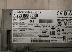 Mercedes W253 glc nawigacja A2539006506 radio 2