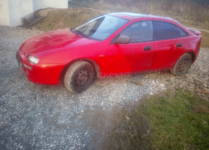 Mazda 323f ba 94-98 Szyba boczna drzwi tylna przenia tył 4