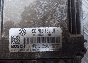 KOMPUTER STEROWNIK SILNIKA VW AUDI SEAT SKODA 1.9 TDI 03G906021LN RADOM 1