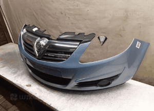 Zderzak przód przedni opel corsa d Z21C błękitny 3