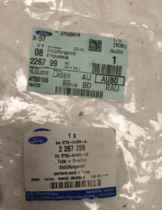 Ford transit courier B460 przewód ssący rura powietrza nowa oryginalna 7