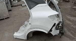 RENAULT CAPTUR II 2019-2024 pas tylny wanna błotniki ćwiartka biała perła BIXUI 2