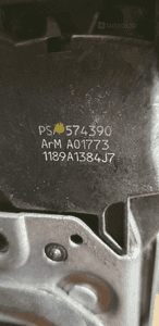 Zamek drzwi lewy przód przedni 6 PIN Citroen C5 III 7