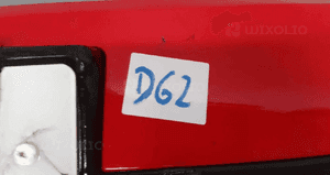 Zderzak przód przedni do skoda fabia i 1 czerwony 8180 2