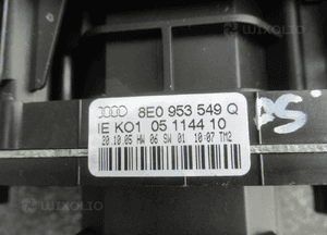 Przełącznik zespolony manetka taśma audi A4 B7 8E0953549Q 4E0953541 10