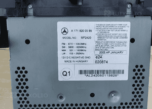 mercedes SLK 171 oryginalne radio CD  A1718200586 2
