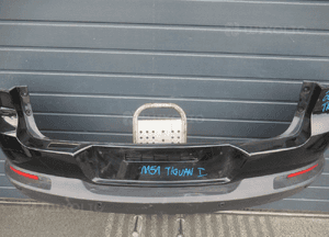 Zderzak tylny tył vw tiguan i lift 5N0807421G LC9XL 2010-2016 8