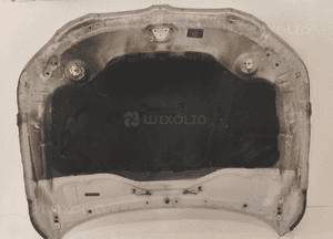 BMW e60 5 seria 03-10 MASKA POKRYWA SILNIKA TITANSILBER METAL 2