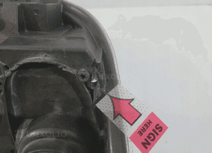 BMW 4 F32 / F36 Lampa przednia Bi-xenon L - 13622 10